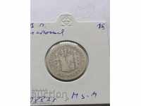 1 Peseta Spain silver 1882
