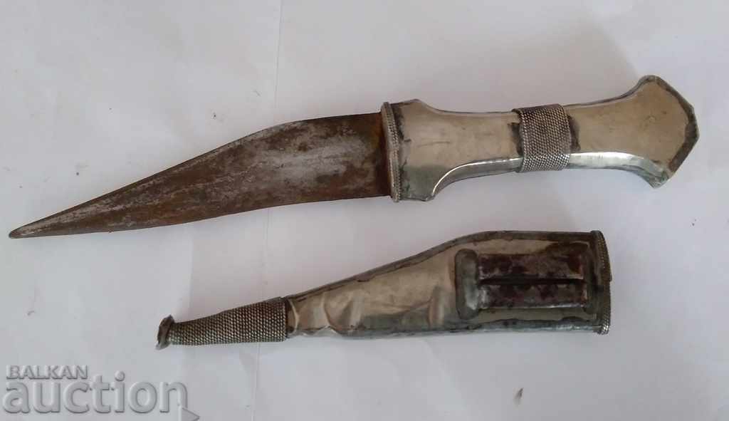 Pumnal cu marcaj KORTIK JAMBIA HANJAR KUMAYA DAGGER - 5