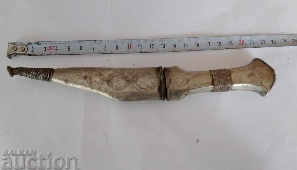 Pumnal cu marcaj KORTIK JAMBIA HANJAR KUMAYA DAGGER - 6