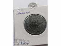 Canada 1 cent 1900 monedă de cupru