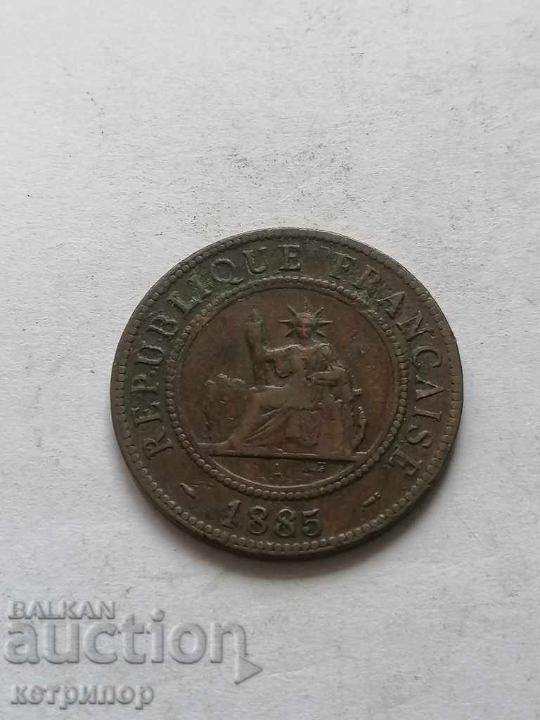 1 cent French Indochina 1885 with price 24.00 BGN | € 12.27 1 cent French Indochina 1885 with price 24.00 BGN | € 12.27