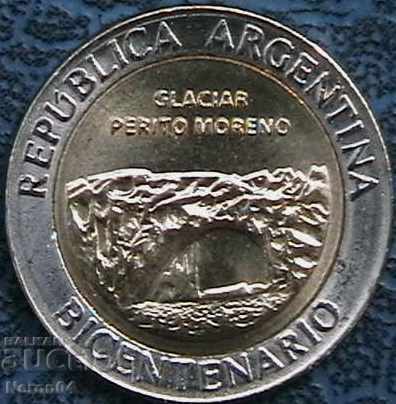 1 песо 2010(glaciar perito moreno), Аржентина