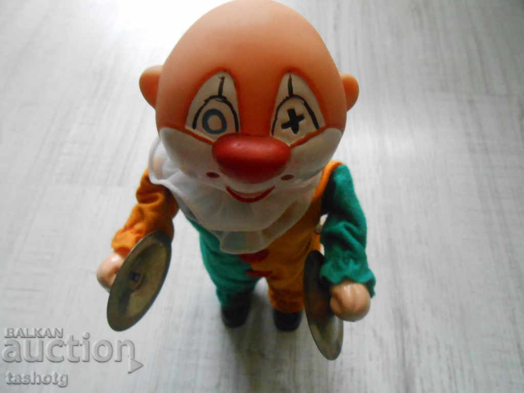 Auction LOT of 2 pcs. CLOWNS OLD MECHANICAL TOY CLOWN CIRCUS OF THE USSR! Auction LOT of 2 pcs. CLOWNS OLD MECHANICAL TOY CLOWN CIRCUS OF THE USSR!