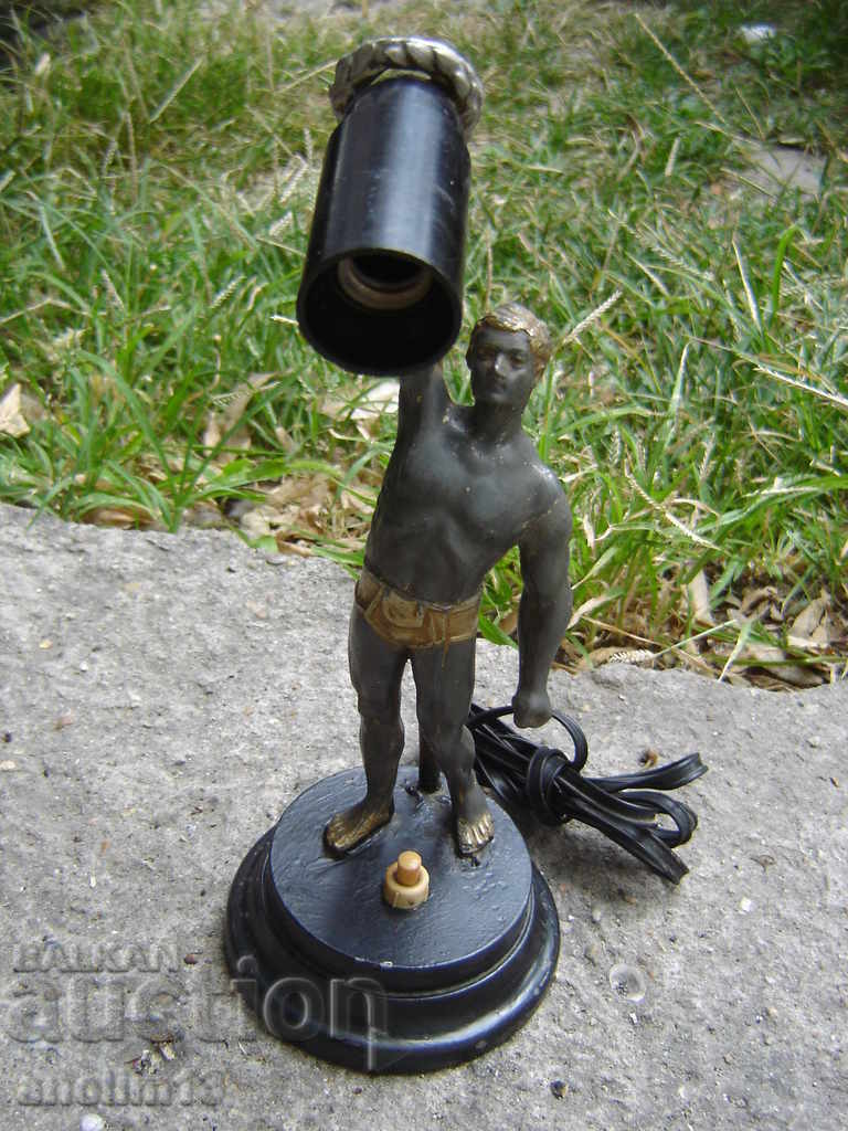 Δημοπρασία ΠΑΛΑΙΟ ΜΕΤΑΛΛΙΚΟ ΦΙΓΟΥΡΑ ΝΥΧΤΕΡΙΝΟ ΦΩΤΙΣΤΙΚΟ