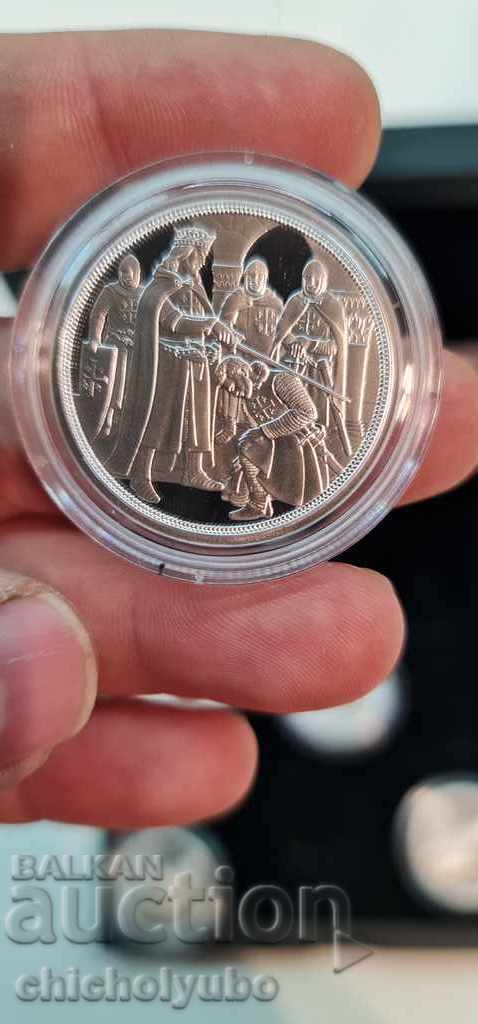 Auction Templars 5 silver coins Auction Templars 5 silver coins