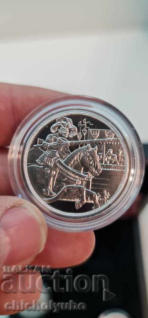 Templars 5 silver coins - 5 Templars 5 silver coins - 5