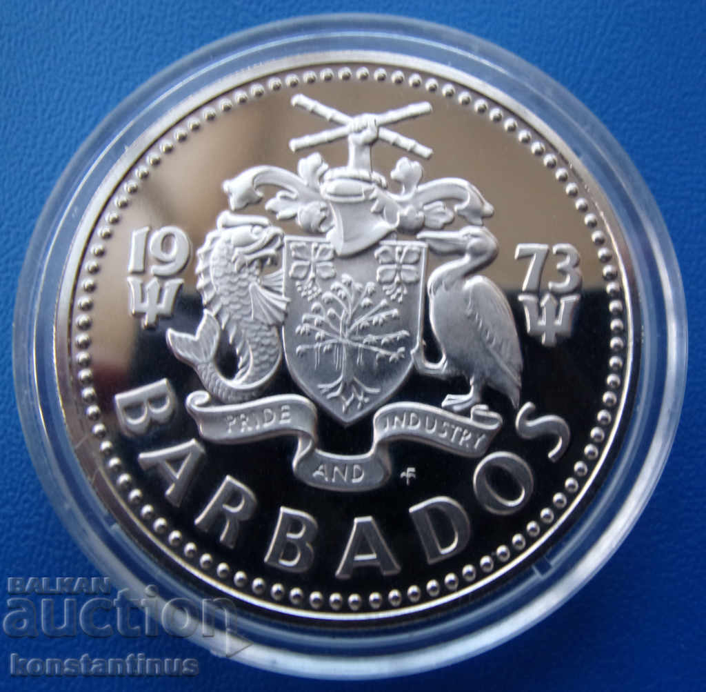 Барбадос  2  Долара  1973  UNC  PROOF  Rare с цена € 12.78 | 25.00 лв.