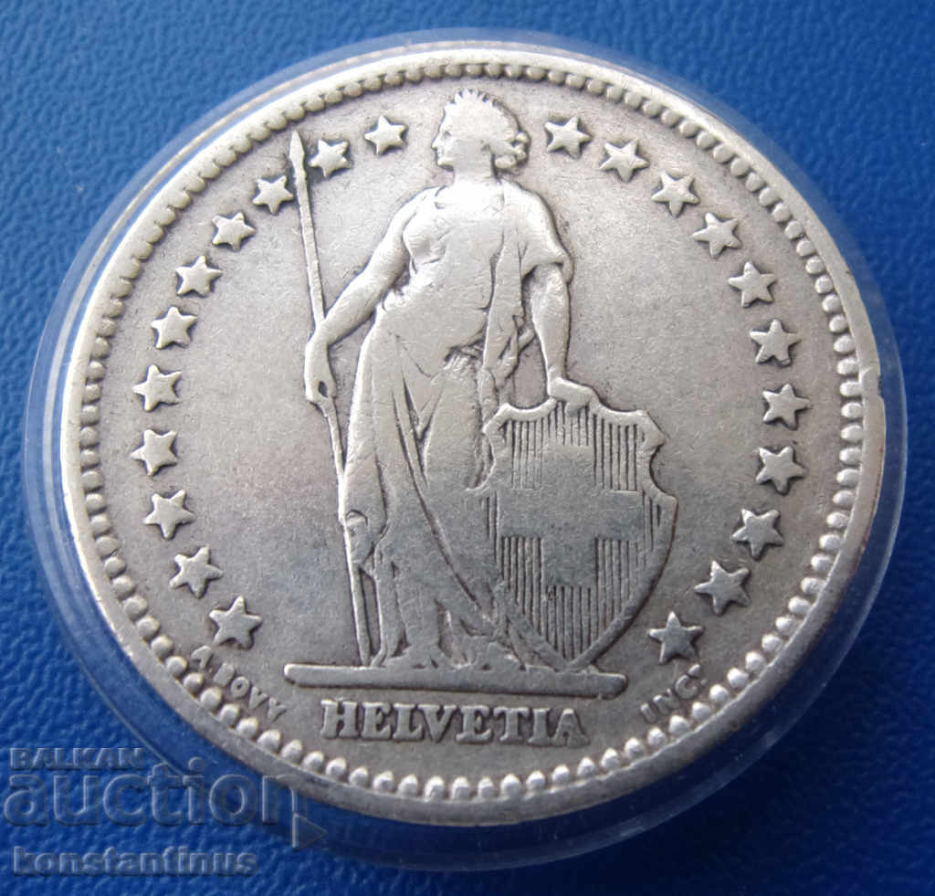 Switzerland 2 FrancA 1886 In Rare with price € 28.12 | 55.00 BGN