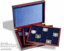 Leuchtturm Voltera Quadrum 60 coins up to 50 mm, luxury. box