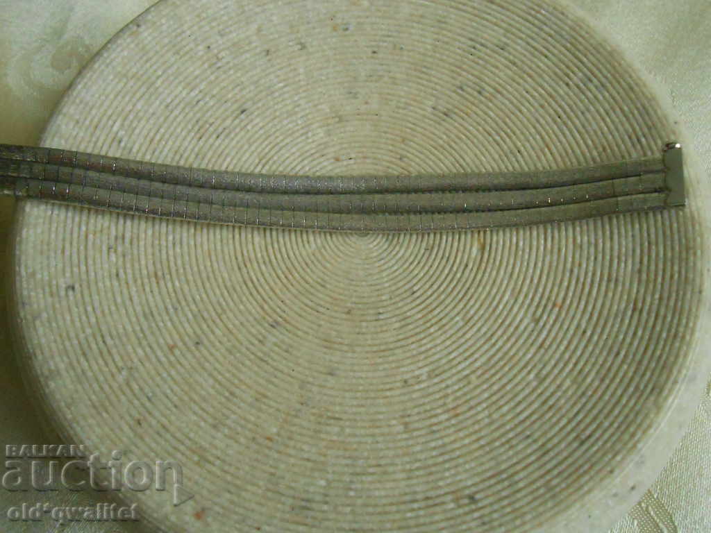 Silver BRACELET, 3 - row, SILVER 835 - 6 Silver BRACELET, 3 - row, SILVER 835 - 6