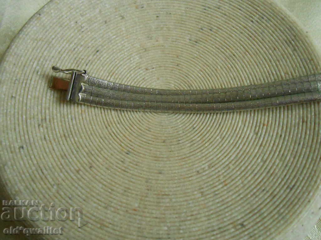 Silver BRACELET, 3 - row, SILVER 835 - 7 Silver BRACELET, 3 - row, SILVER 835 - 7
