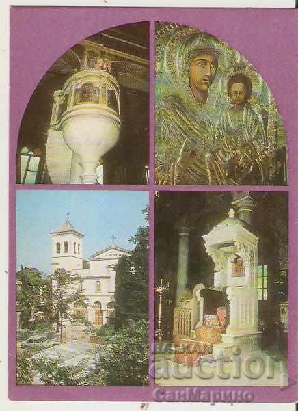Harta Bulgaria Burgas Templul "St.Bororoditsa" *