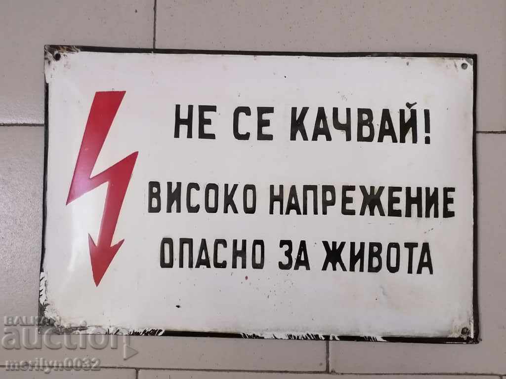 placă socialist emailat, placa - 6 placă socialist emailat, placa - 6