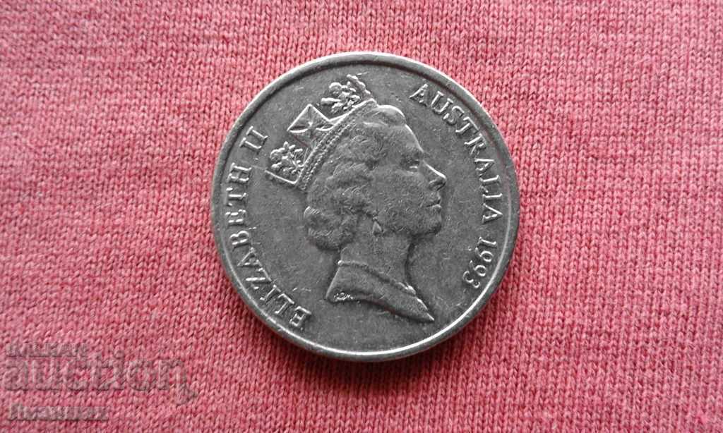 10 цента 1993 г. Австралия с цена 0.40 лв. | € 0.20 10 цента 1993 г. Австралия с цена 0.40 лв. | € 0.20