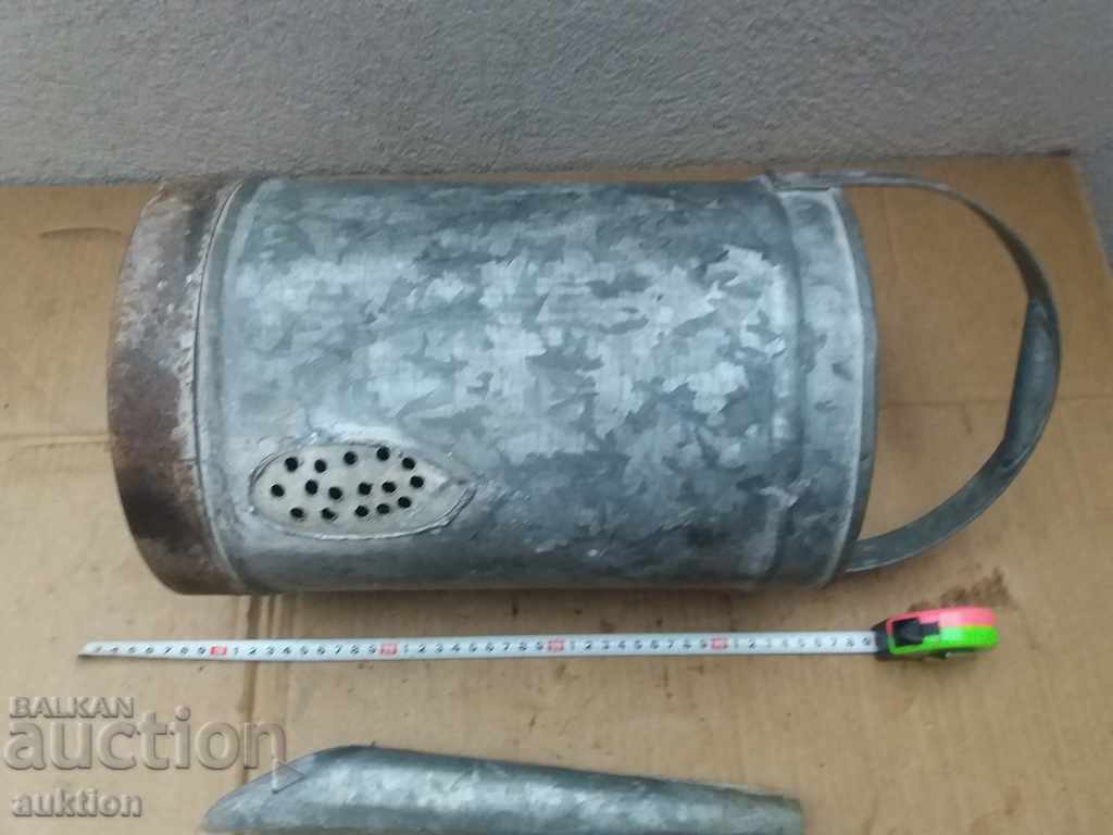 Delivery of OLD METAL WATER TRAILER GALVANIZED Delivery of OLD METAL WATER TRAILER GALVANIZED