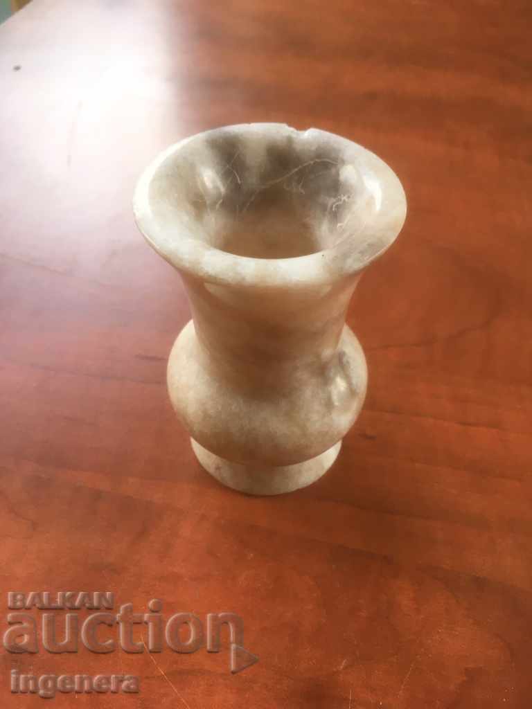 Auction VASE VASE MARBLE HEAVY Auction VASE VASE MARBLE HEAVY