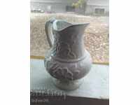 White jug German pottery collector