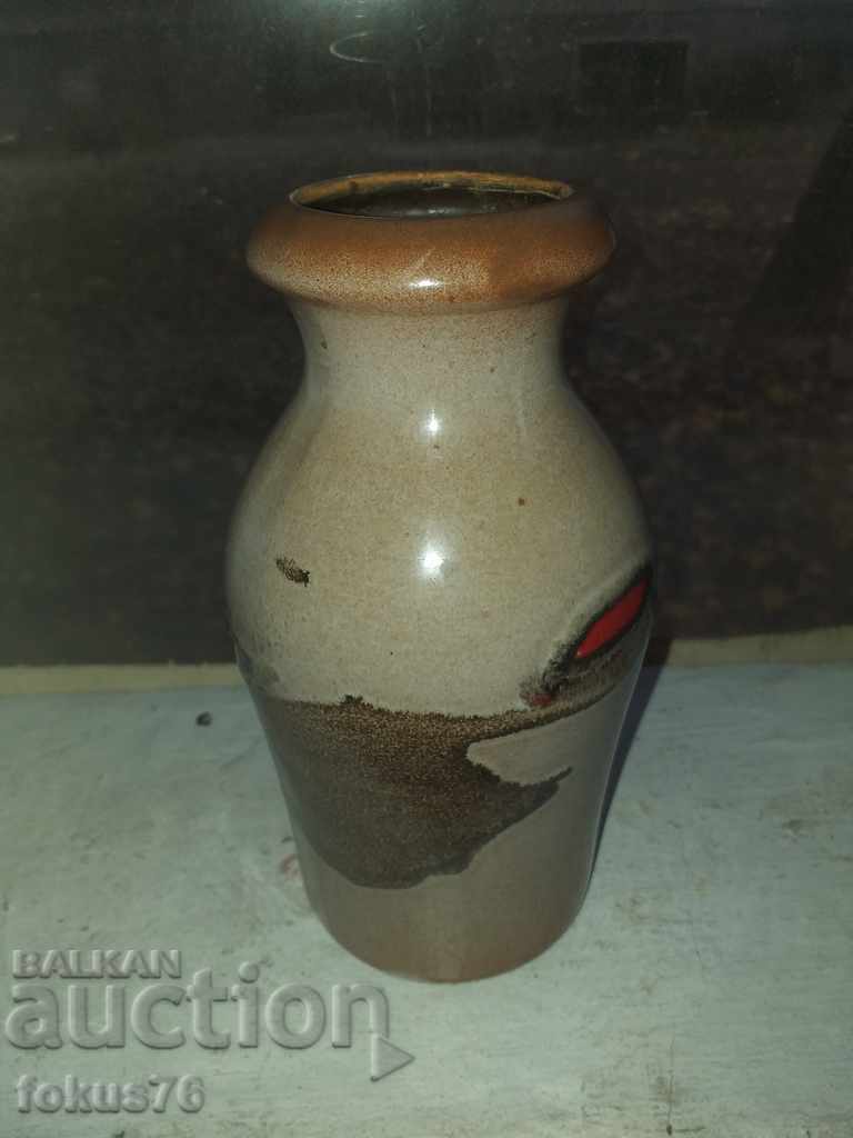 Vase German ceramics Lava Scheurich with price 49.00 BGN | € 25.05 Vase German ceramics Lava Scheurich with price 49.00 BGN | € 25.05