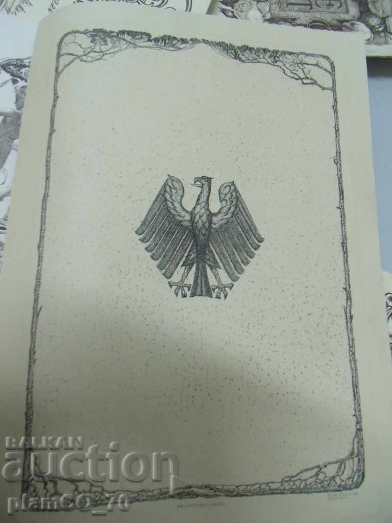 5 * 5702 eight old German telegrams 1929/1930 - 6 5 * 5702 eight old German telegrams 1929/1930 - 6