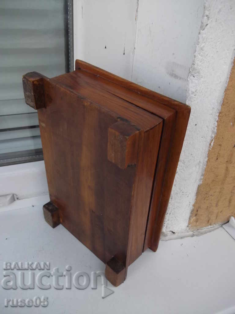 Wooden box with mirror - 6 Wooden box with mirror - 6