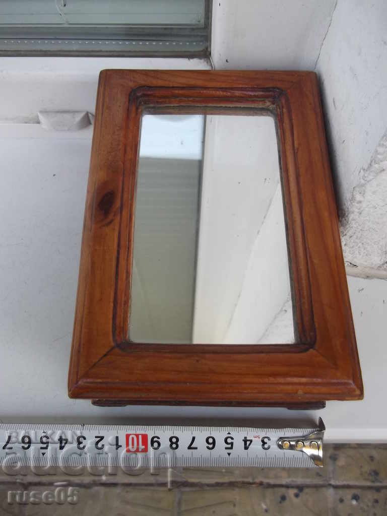 Wooden box with mirror - 7 Wooden box with mirror - 7