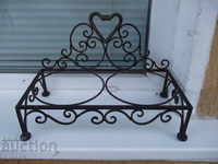 Wrought iron stand