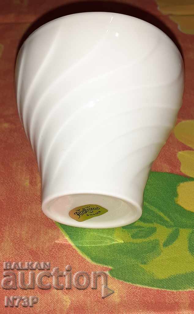 OLD PORCELAIN GLASS. CANDLEHOLDER. with price 4.55 BGN | € 2.33 OLD PORCELAIN GLASS. CANDLEHOLDER. with price 4.55 BGN | € 2.33