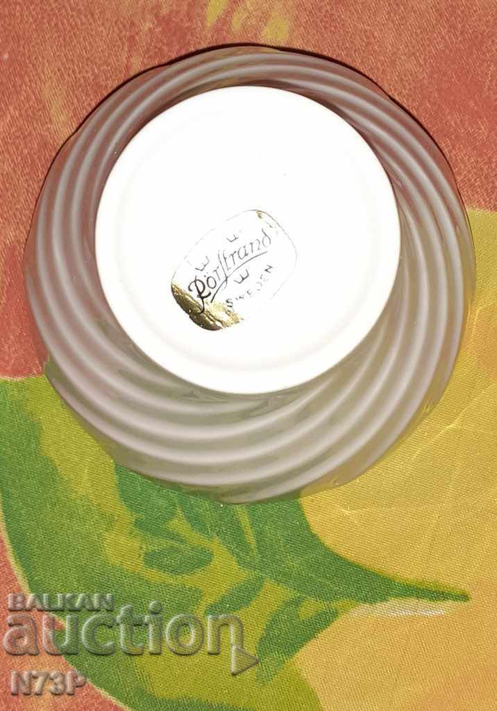 OLD PORCELAIN GLASS. CANDLEHOLDER. - 7 OLD PORCELAIN GLASS. CANDLEHOLDER. - 7