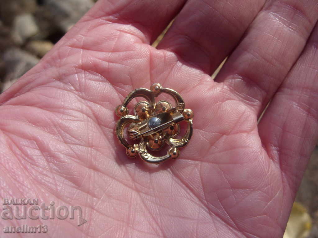 Δημοπρασία STARA επίχρυσο καρφίτσα Δημοπρασία STARA επίχρυσο καρφίτσα