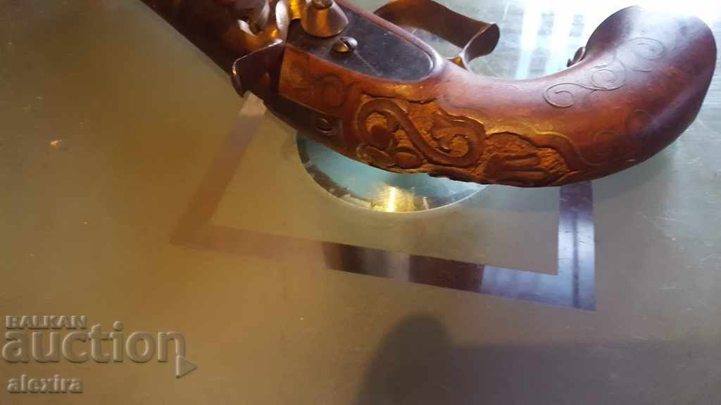 Auction capsule flintlock rifle pistol Pishtov Auction capsule flintlock rifle pistol Pishtov
