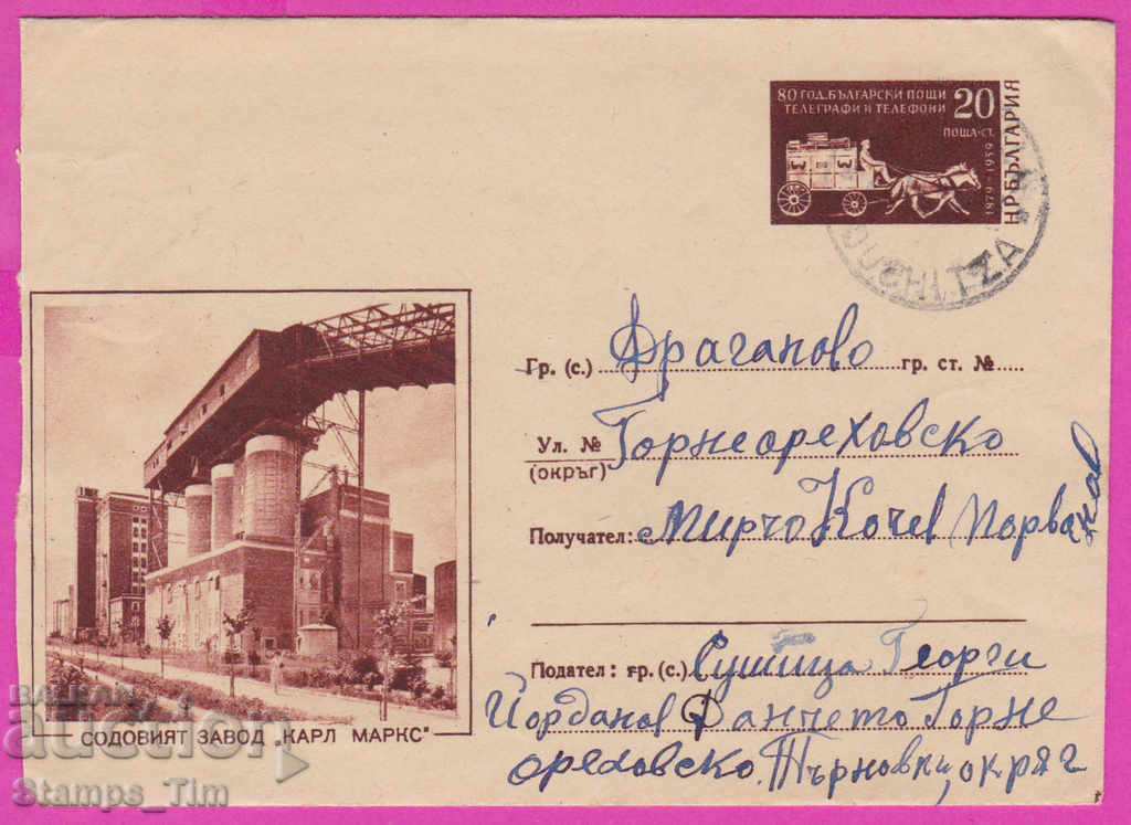 271647 / Bulgaria IPTZ 1959 Karl Marx Soda Factory, Sushitsa