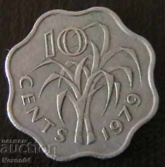 10 σεντ 1979, Σουαζιλάνδη