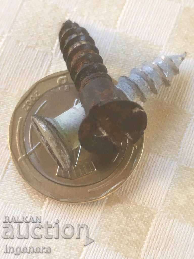 VIDIA WOOD SCREW CONE LARGE THREAD FROM RUSSIAN RUSSIAN EQUIPMENT - 5 VIDIA WOOD SCREW CONE LARGE THREAD FROM RUSSIAN RUSSIAN EQUIPMENT - 5