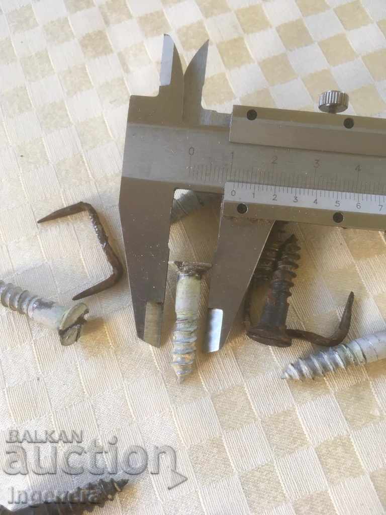 VIDIA WOOD SCREW CONE LARGE THREAD FROM RUSSIAN RUSSIAN EQUIPMENT - 6 VIDIA WOOD SCREW CONE LARGE THREAD FROM RUSSIAN RUSSIAN EQUIPMENT - 6