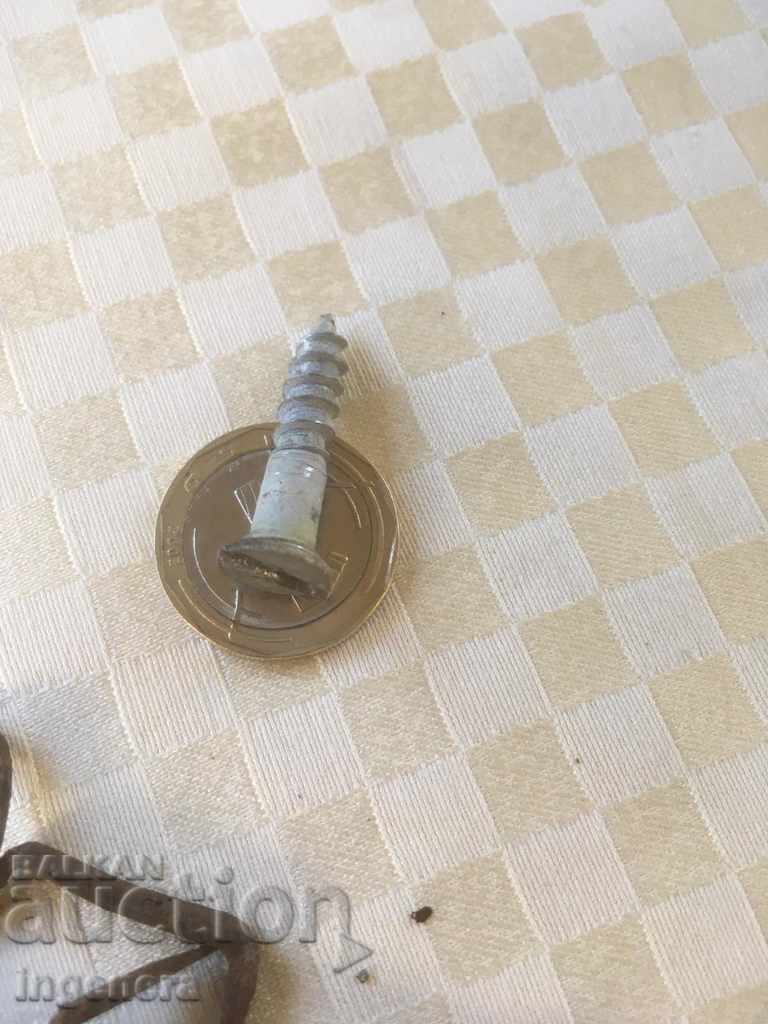 VIDIA WOOD SCREW CONE LARGE THREAD FROM RUSSIAN RUSSIAN EQUIPMENT - 7 VIDIA WOOD SCREW CONE LARGE THREAD FROM RUSSIAN RUSSIAN EQUIPMENT - 7