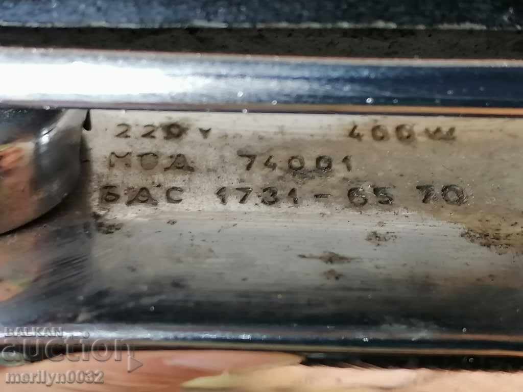 Old social electric iron - PRC - 5 Old social electric iron - PRC - 5