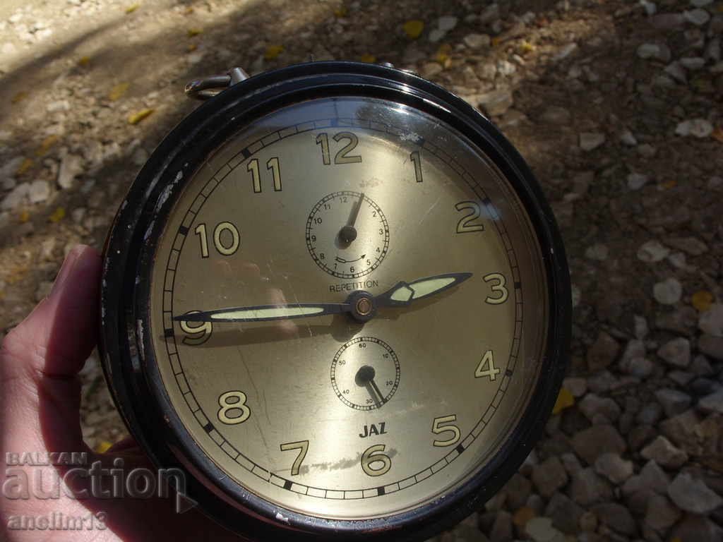 COLLECTOR'S LARGE ALARM CLOCK JAZ REPETITION - 7 COLLECTOR'S LARGE ALARM CLOCK JAZ REPETITION - 7