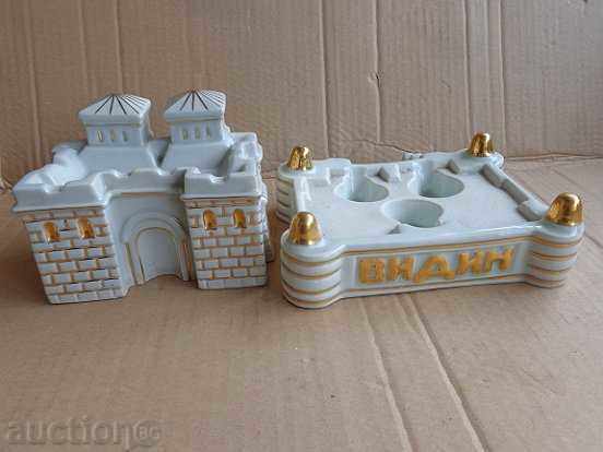 Delivery of Baba Vida porcelain inkwell with gilded pen