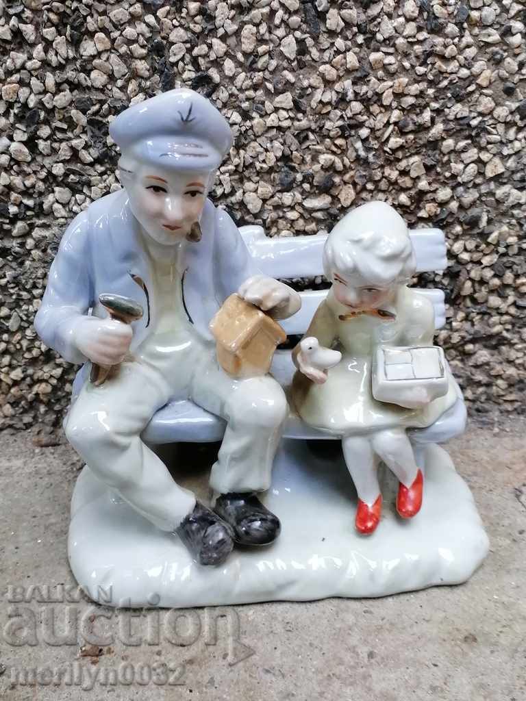 Porcelain figure, sculpture, statuette, porcelain, USSR with price 128.00 BGN | € 65.45 Porcelain figure, sculpture, statuette, porcelain, USSR with price 128.00 BGN | € 65.45