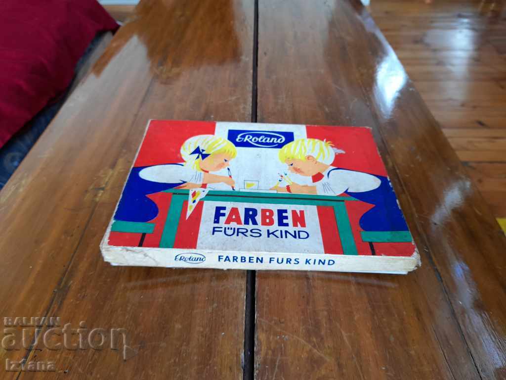 Old children's coloring game Old children's coloring game