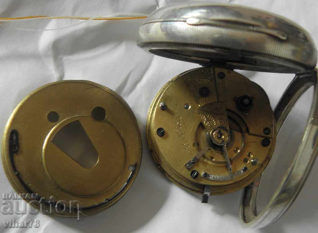Delivery of silver pocket watch-SPINDLE
