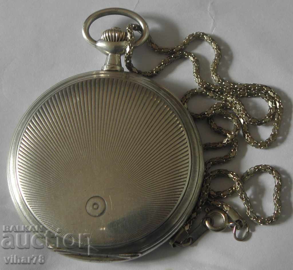 silver pocket watch -OMEGA-OMEGA - 7 silver pocket watch -OMEGA-OMEGA - 7