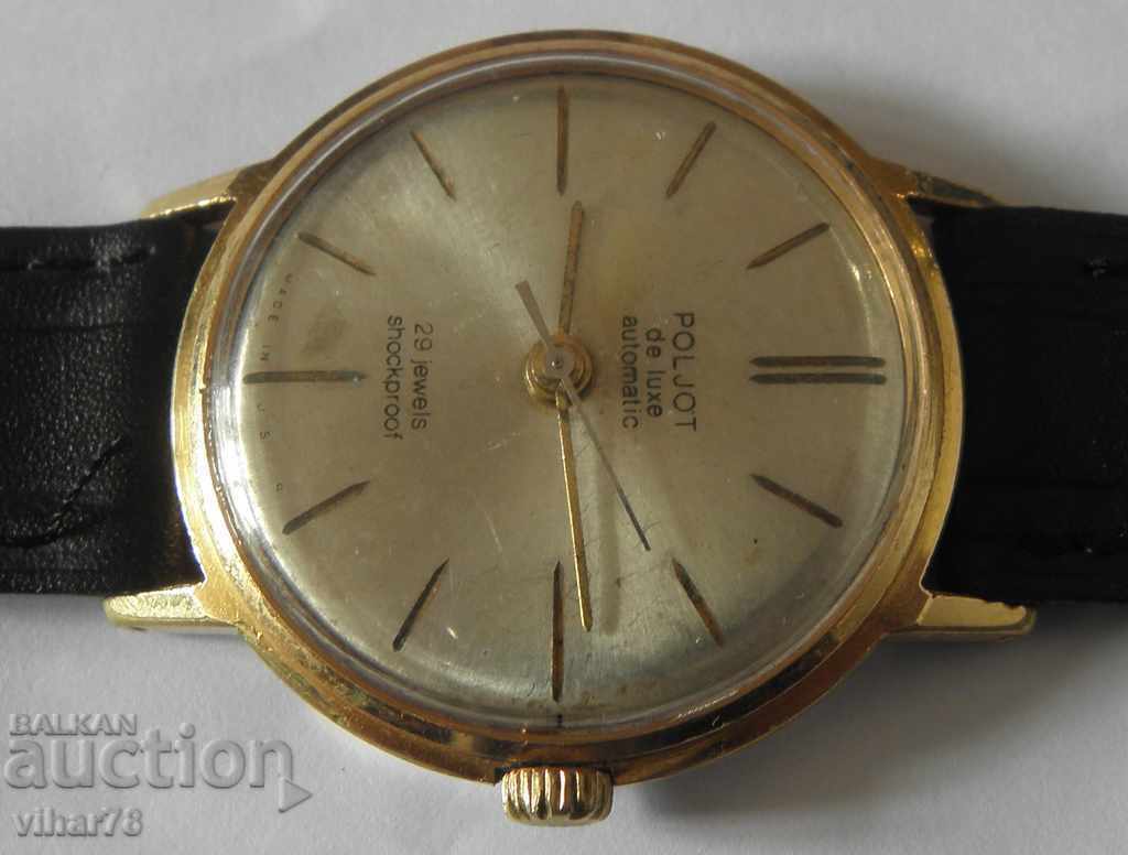 РЯДЪК ЧАСОВНИК ПОЛЕТ-POLJOT DE LUXE-AUTOMATIC с цена € 99.99 | 195.56 лв.