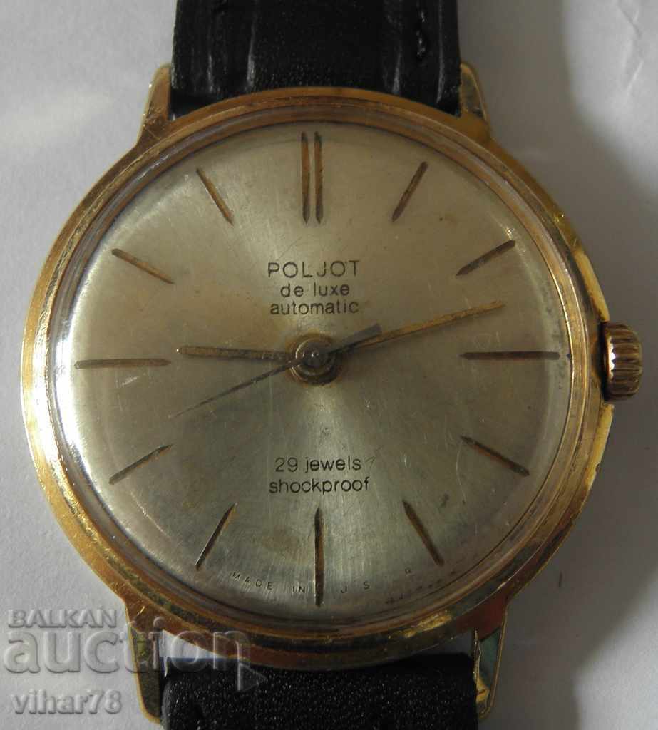 РЯДЪК ЧАСОВНИК ПОЛЕТ-POLJOT DE LUXE-AUTOMATIC