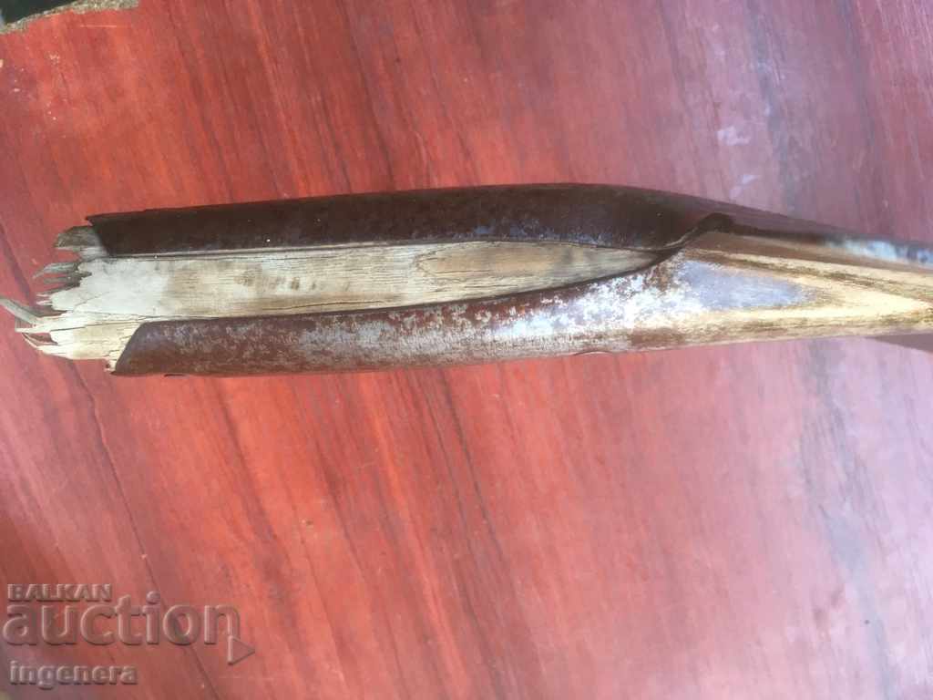 SHOVEL OLD TOOL FROM THE LAST CENTURY-HANSA MARKED PRINT - 5