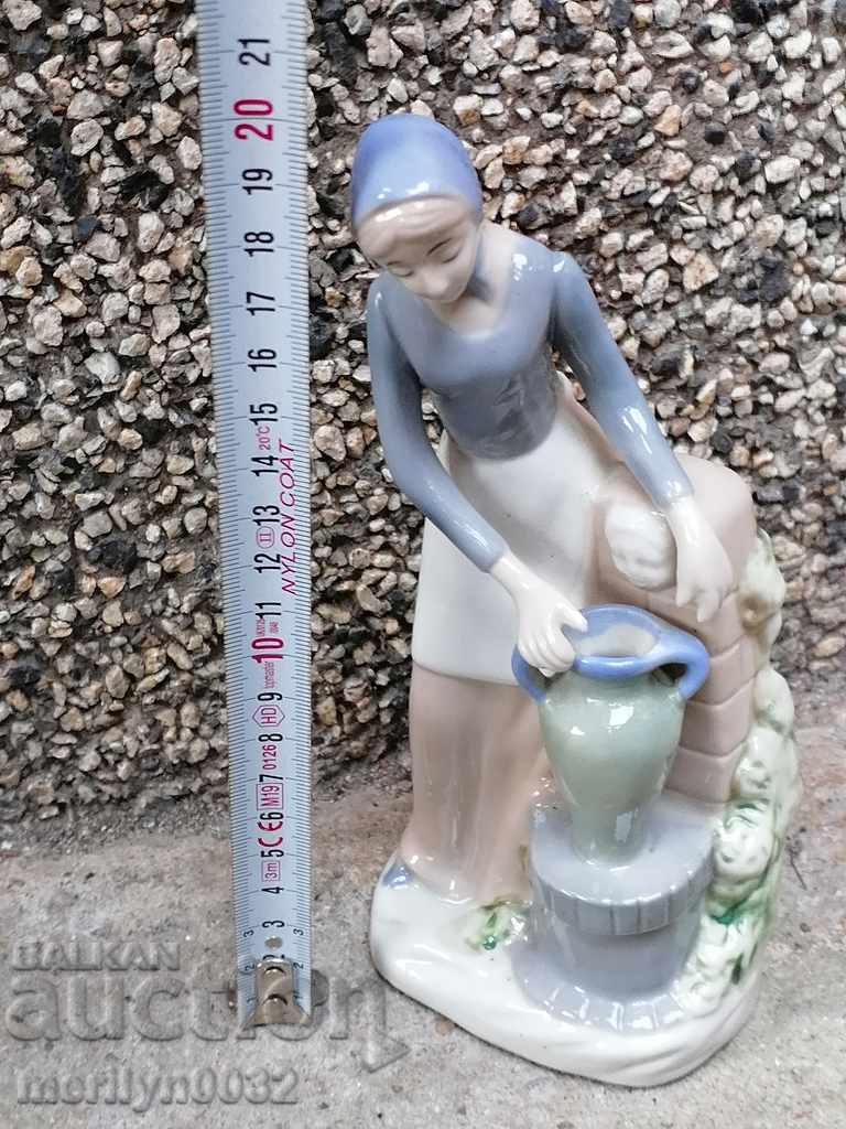 Old porcelain figure, plastic, figurine, porcelain - 6 Old porcelain figure, plastic, figurine, porcelain - 6