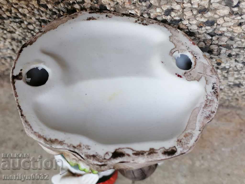 Old porcelain German figure plastic figurine, porcelain - 7 Old porcelain German figure plastic figurine, porcelain - 7