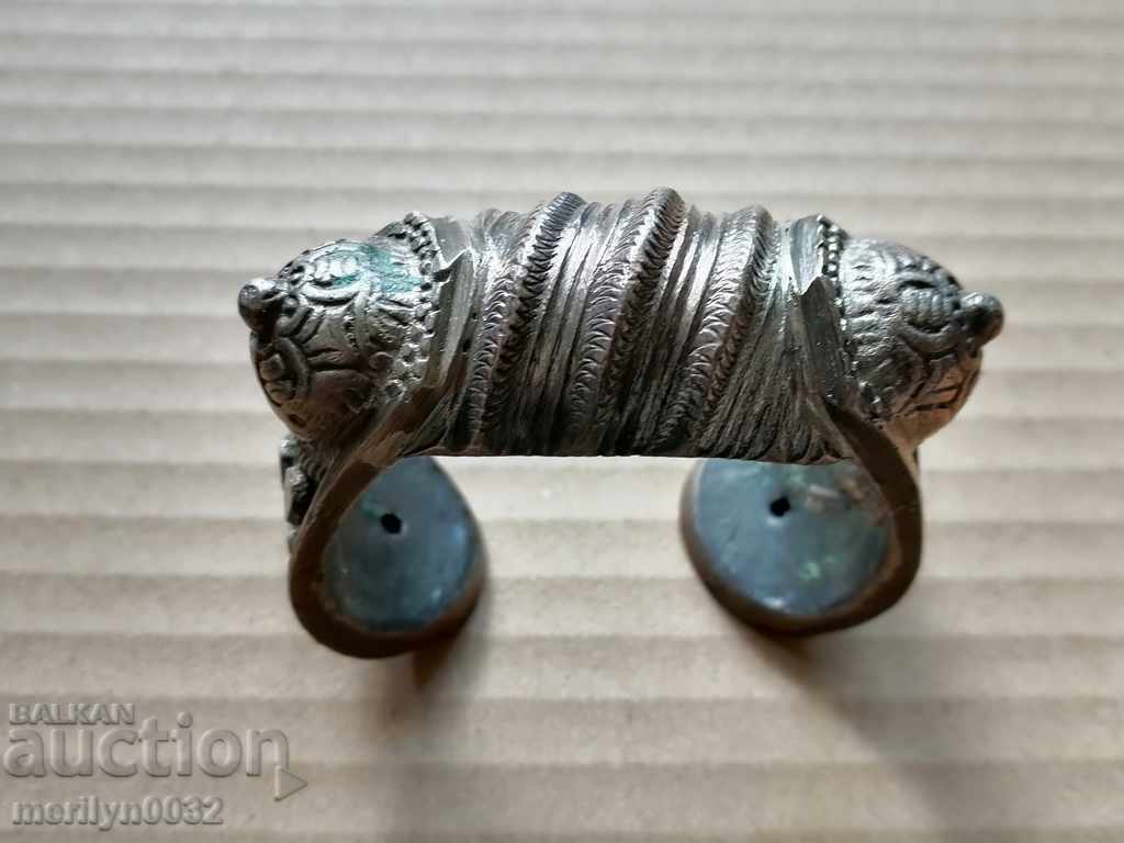 Renaissance silver bracelet slingshot silver jewelry jewelry