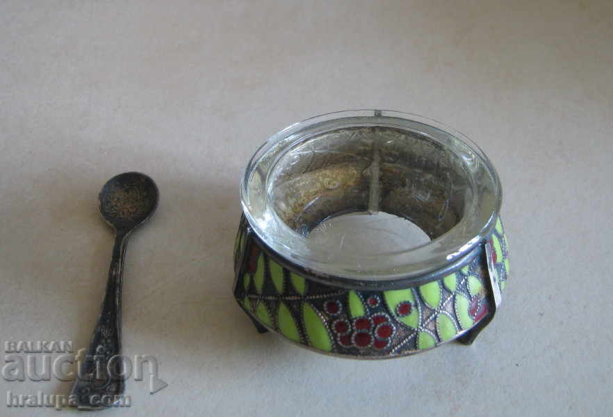 Old Russian mustard enamel large set with price 50.00 BGN | € 25.56 Old Russian mustard enamel large set with price 50.00 BGN | € 25.56