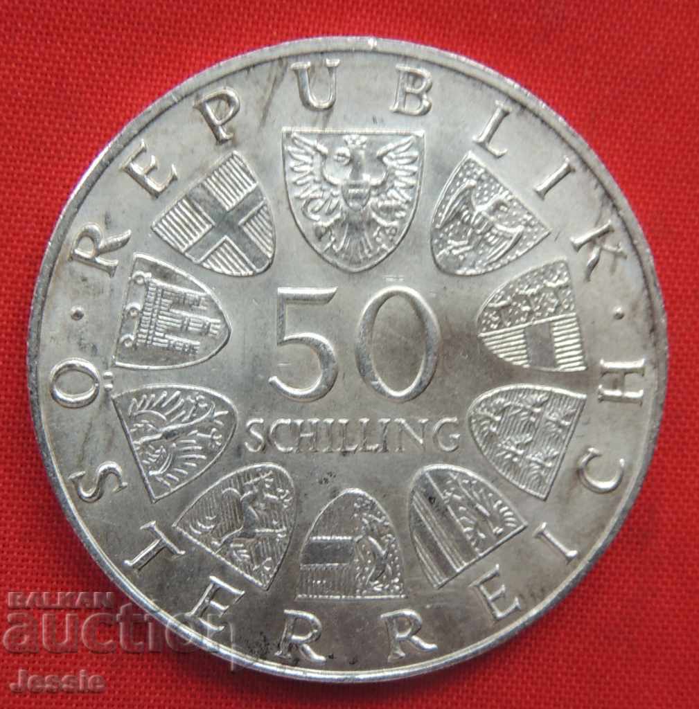 50 Shillings Austria 1967 QUALITY